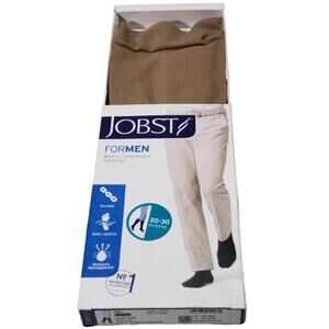 Jobst Formen Compression Socks 20-30 Mmhg Knee High, Khaki, X-Large